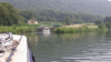 Leaving the river to enter a cut, bypassing a barrage (weir) near Montigny-sur-Meuse. There are numerous locations like this on the Meuse.