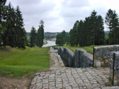 It has now been replaced by a more efficient chain of six non-contiguous locks.