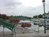 The Port de Plaisance at Briare is at the old junction, now unused, of the canal with the river Loire.