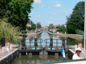 The Canal latral  la Loire ends at Digoin but the southbound route continues on the Canal du Centre.